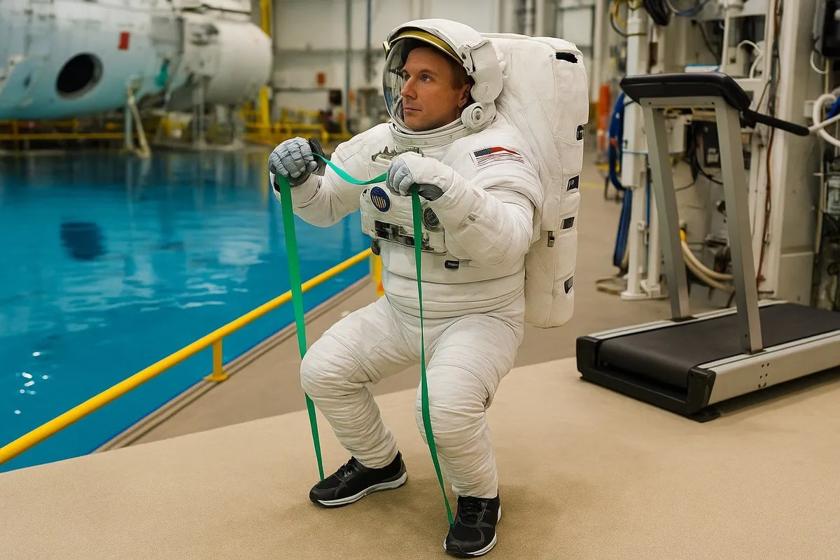 Astronauti a cvičení ve vesmíru: Jak NASA zvládá život bez gravitace